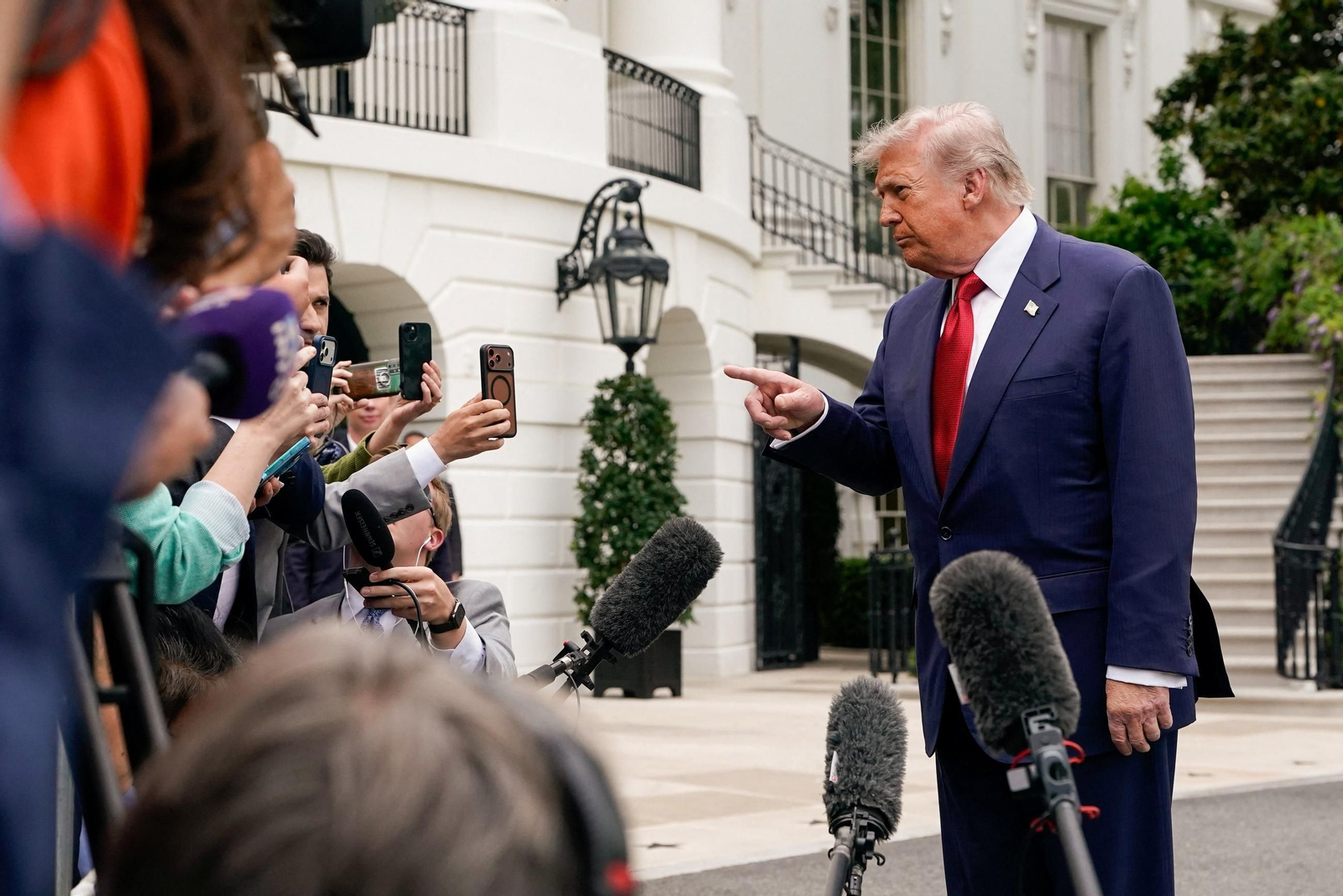 Trump sobre la situación del hantavirus