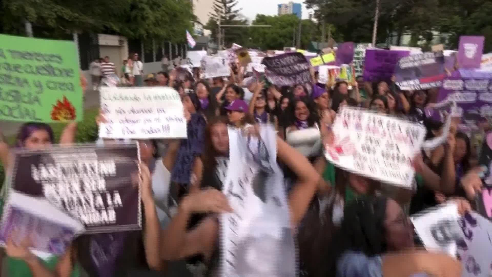 D003-PERU MARCHA DIA DE LA MUJER