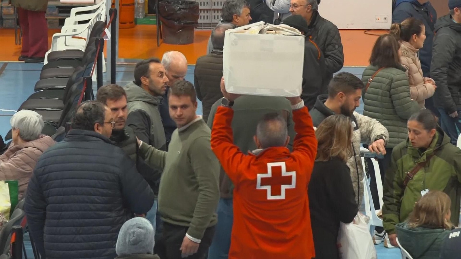 desalojados por lluvias