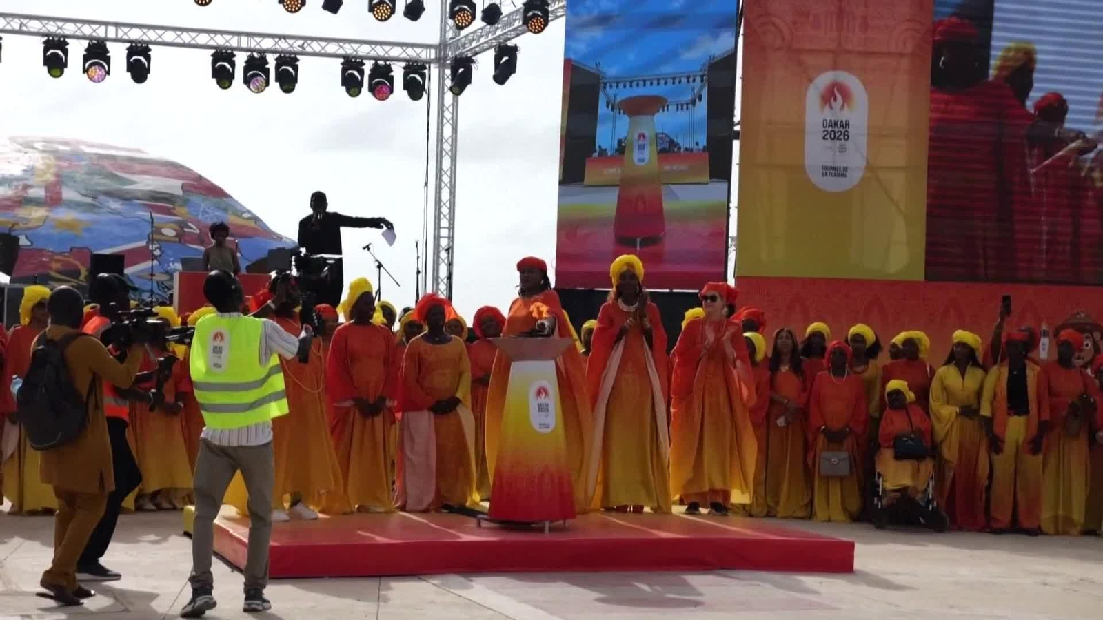 D006-SENEGAL ANTORCHA OLIMPICA DAKAR