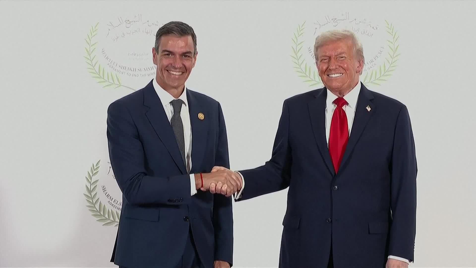 va saludo trump sanchez