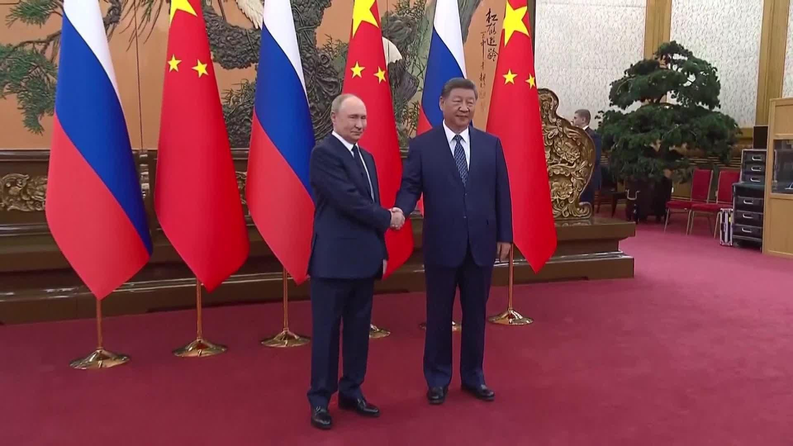M068-CHINA PUTIN CON PRIMER MINISTRO ESLOVACO