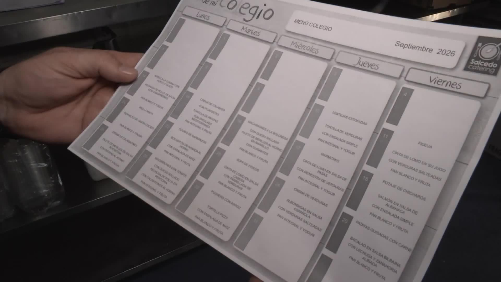 L056-SEVILLA CAMBIO MENUS ESCOLARES