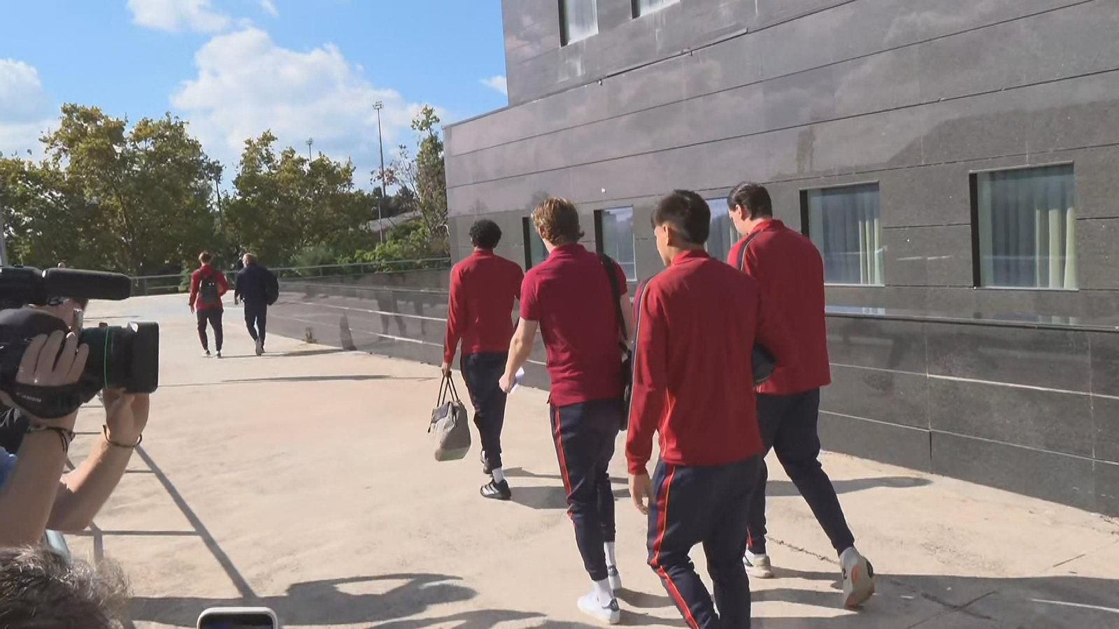 Concentración del FC Barcelona