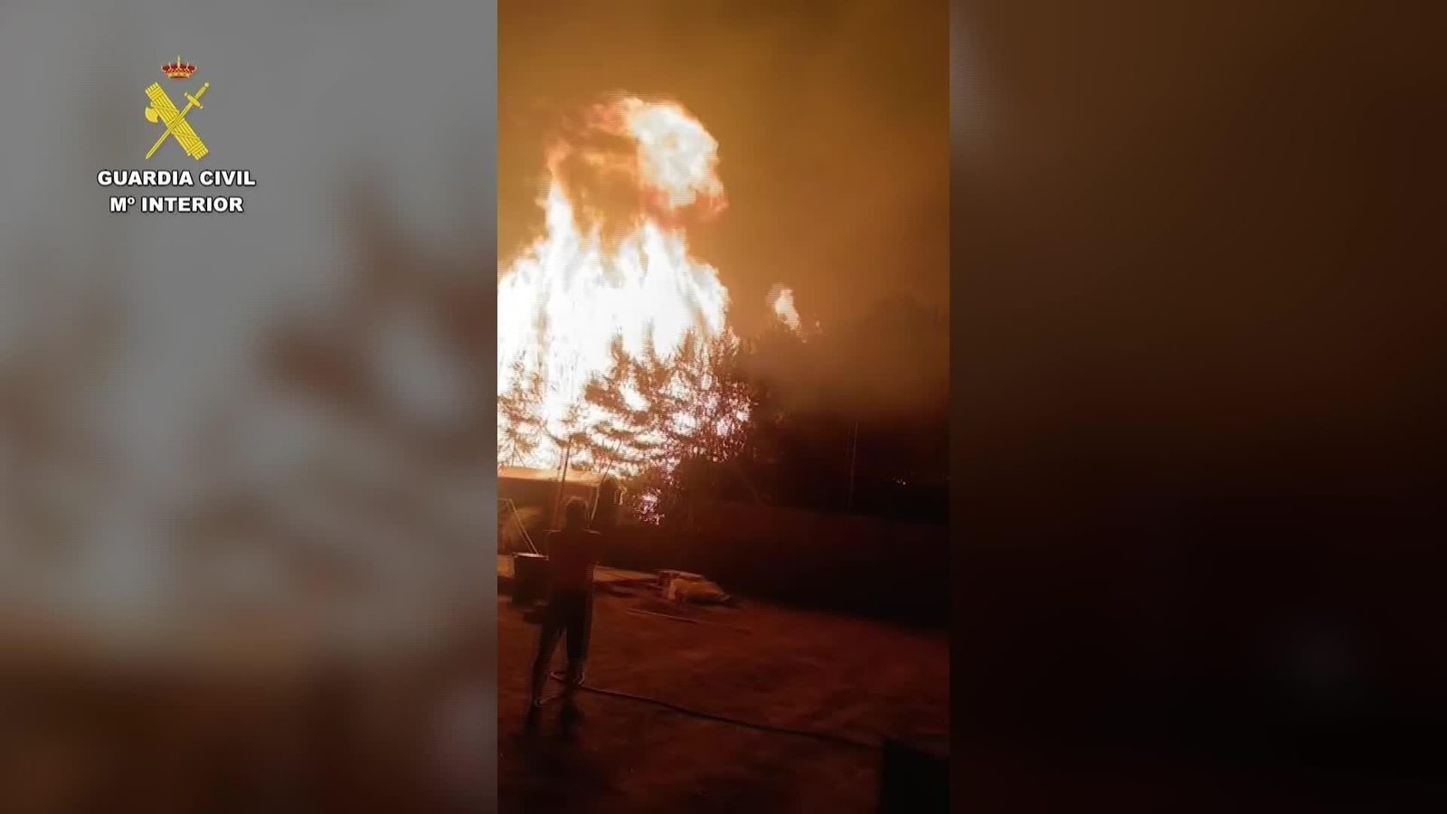 M008-IMAGENES GC DETENIDO POR INCENDIAR CASA DE LADRONES