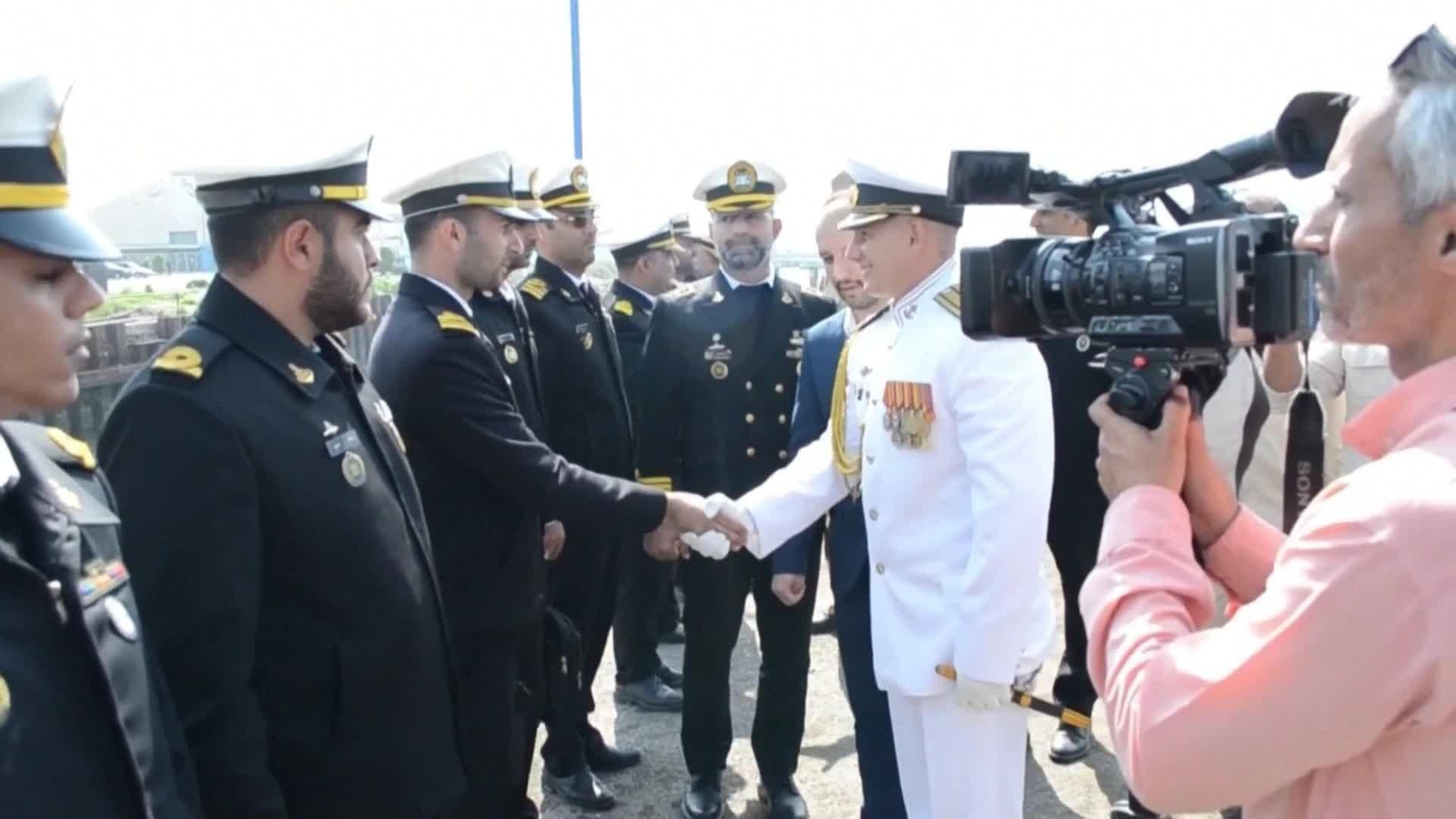 va llegadas barcos iran armada rusa