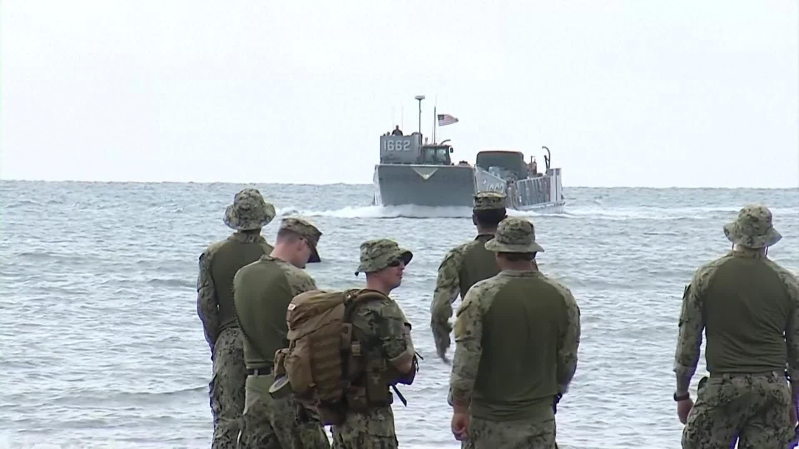 X005-PUERTO RICO LLEGADA MILITARES ESTADOUNIDENSES