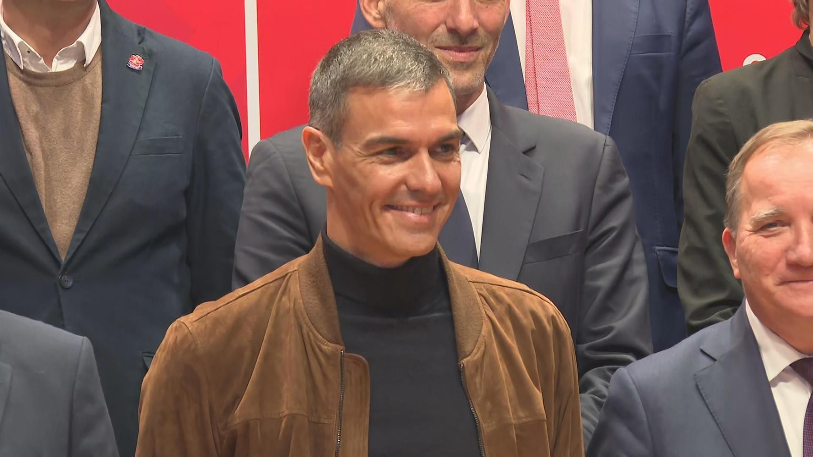 El presidente del Gobierno, Pedro Sánchez, participa este sábado en la reunión del Party of European Socialists (PES)