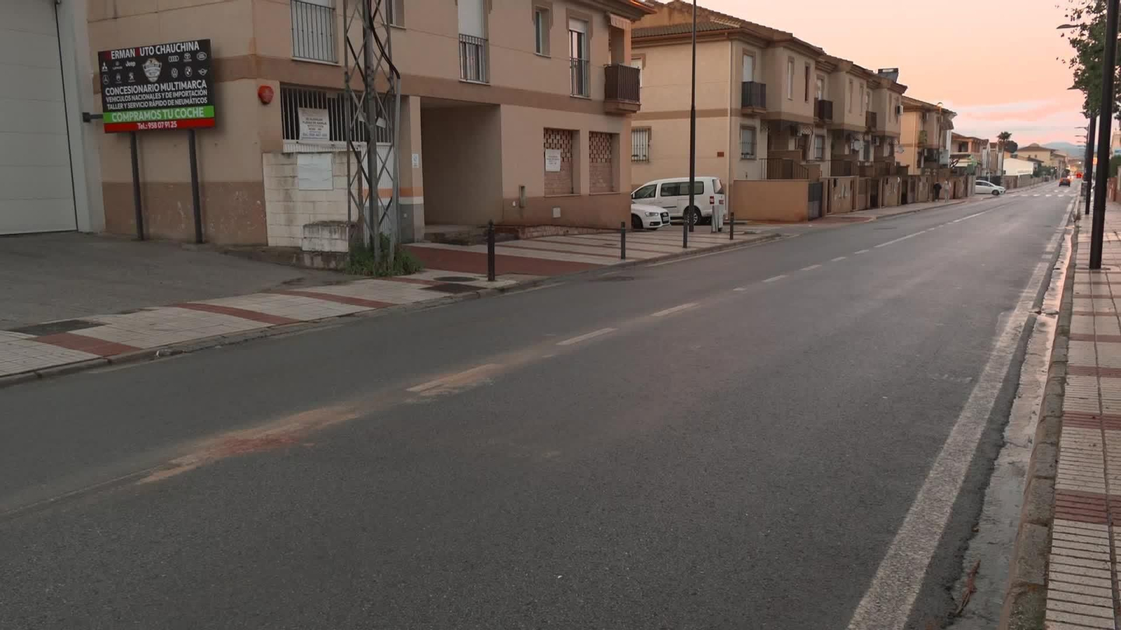 D037-GRANADA ATROPELLADO POR AUTOBÚS PORTANDO HACHA