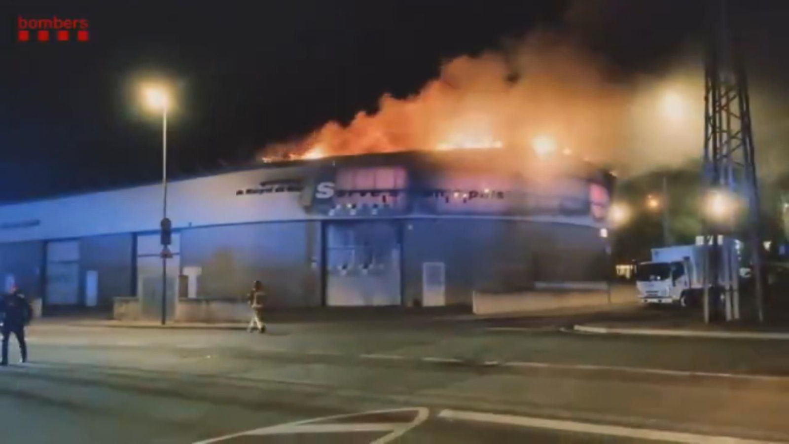 J011 BARCELONA INCENDIO NAVES MALGRAT DE MAR frame 498