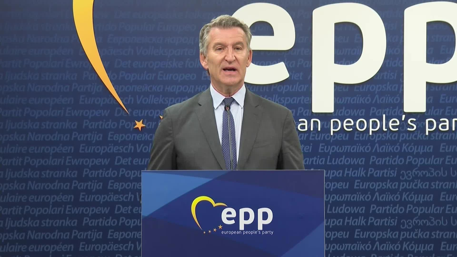 J022-BRUSELAS DECLARACIONES FEIJOO PP EUROPEO