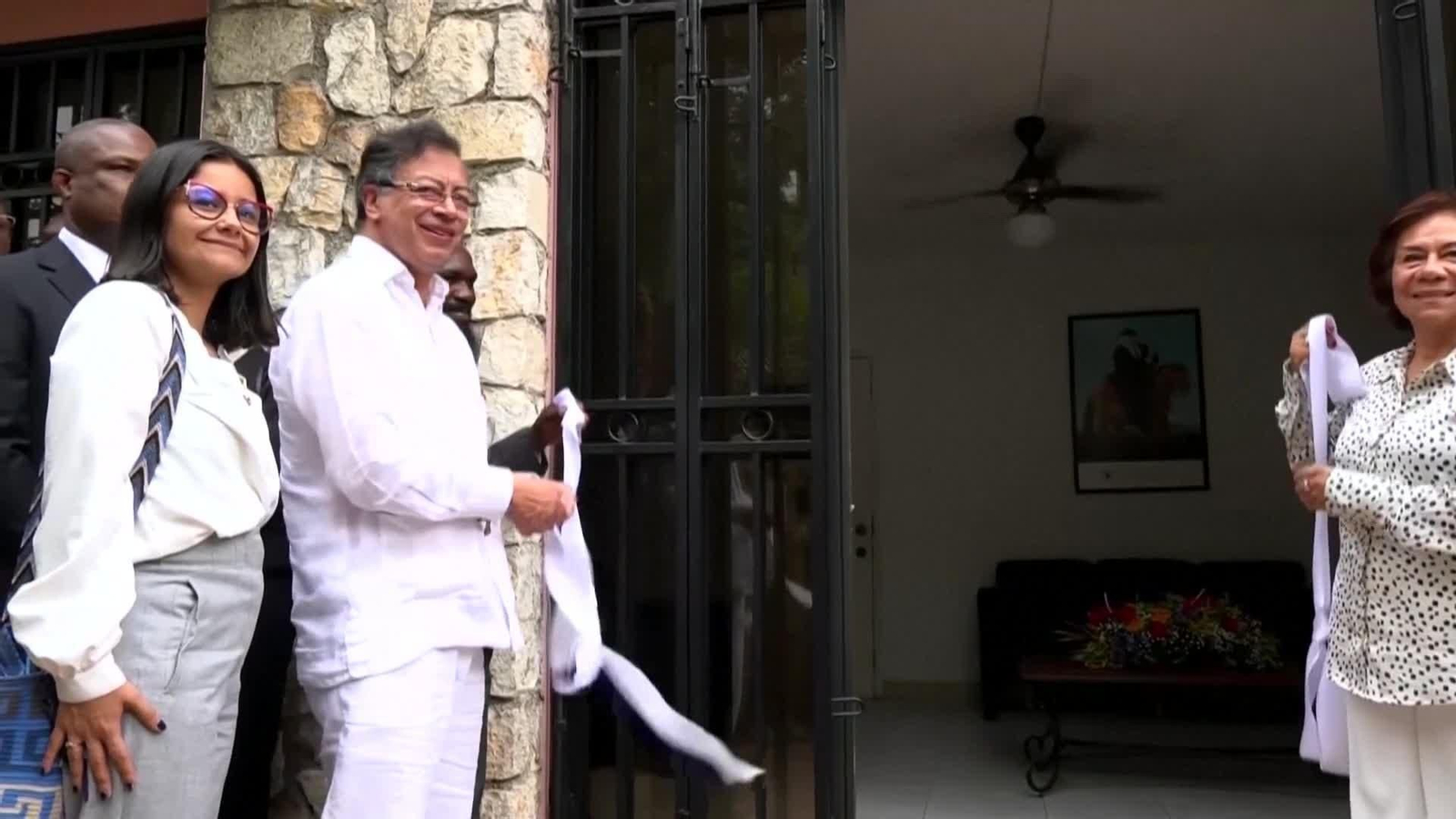 Gustavo Petro inaugura la Embajada colombiana en Puerto Príncipe, Haití