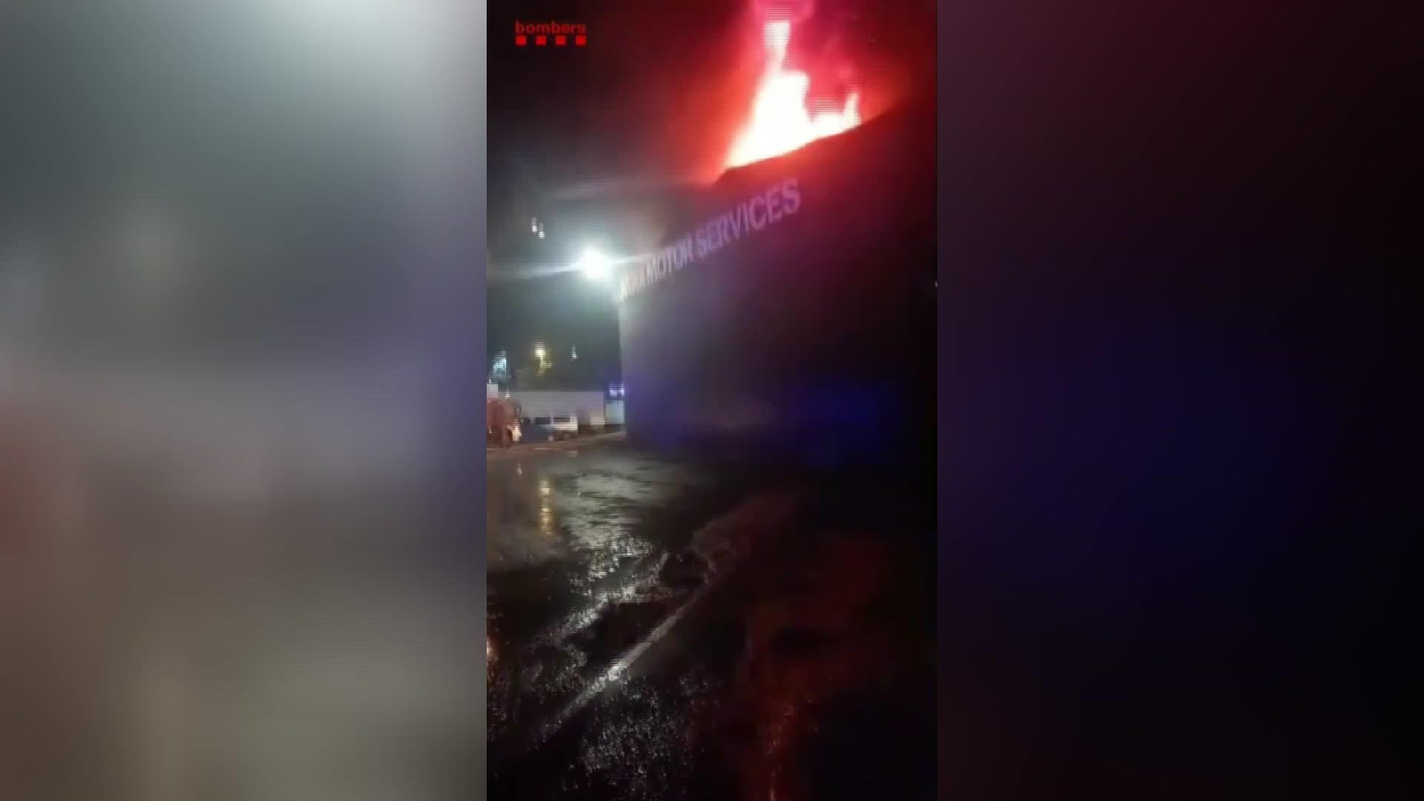S643-LLEIDA INCENDIO NAVE INDUSTRIAL