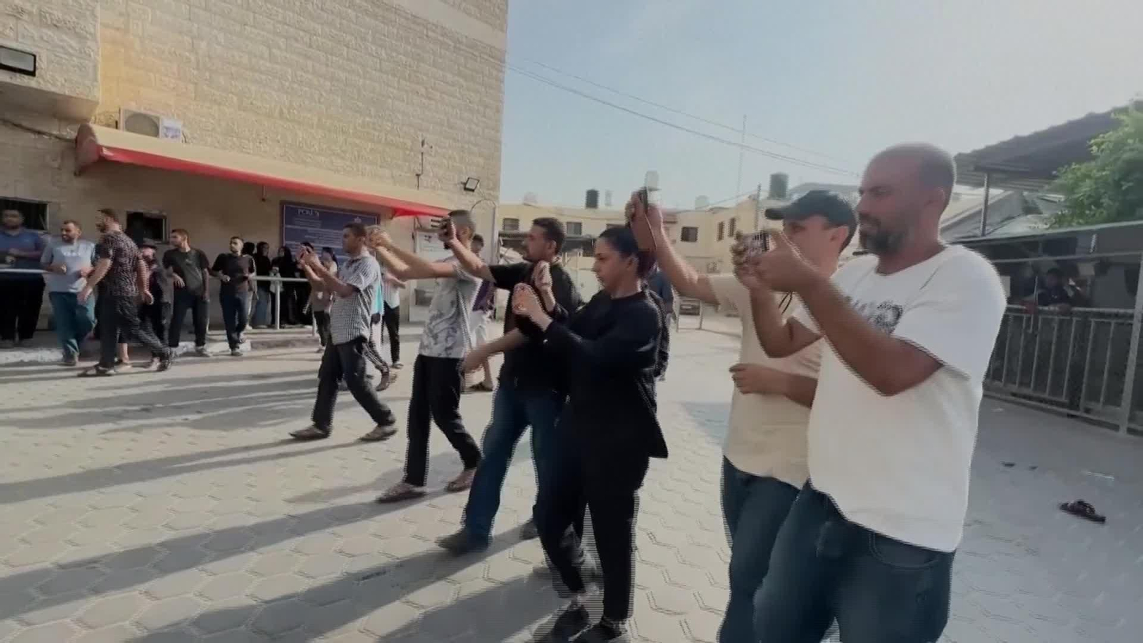 M057-GAZA PERIODISTAS PALESTINOS