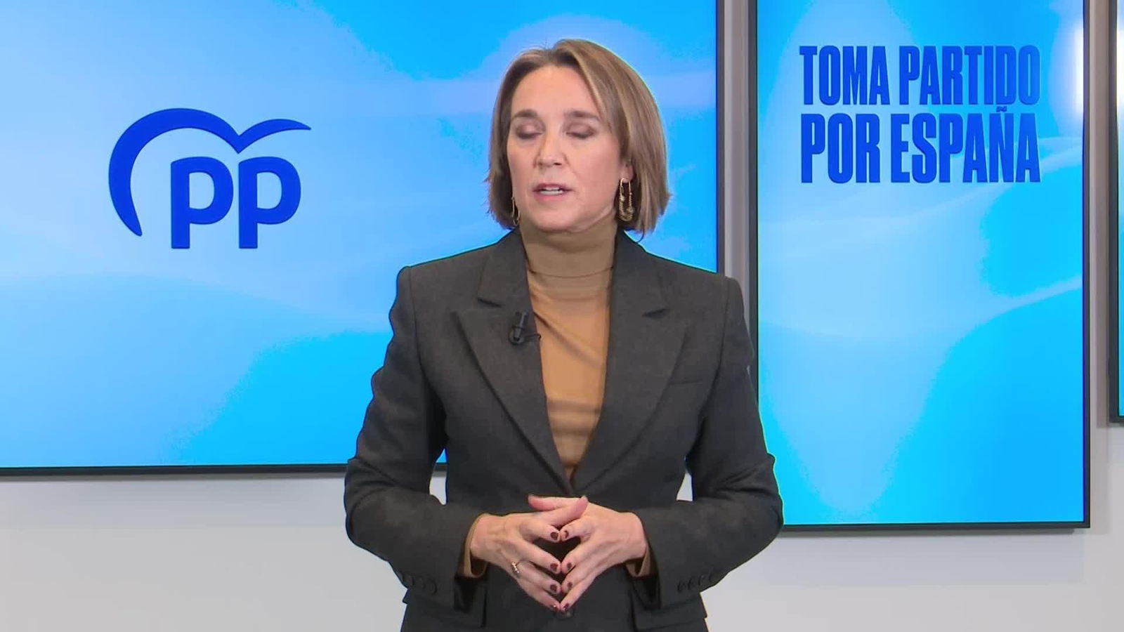 V012-MADRID ENTREVISTA CUCA GAMARRA MEDIASET