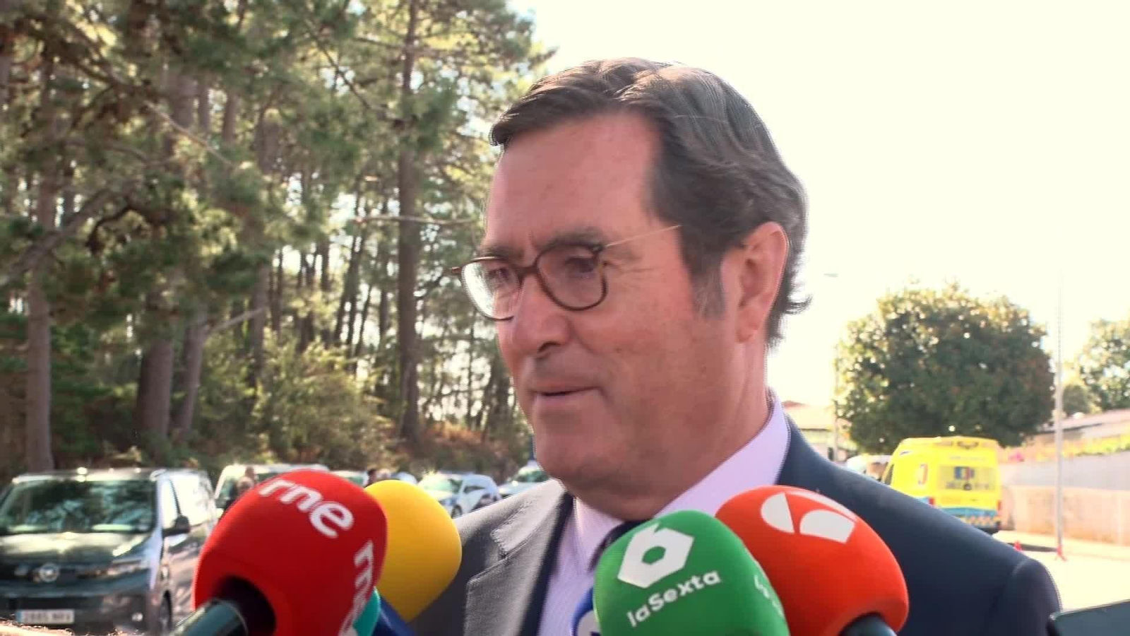 S035-LA TOJA GARAMENDI SOBRE LA HUELGA