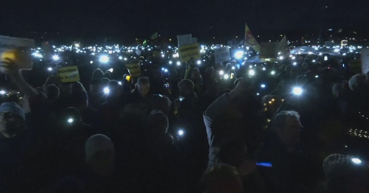 Cientos de miles de personas salen a la calle en Alemania para ...