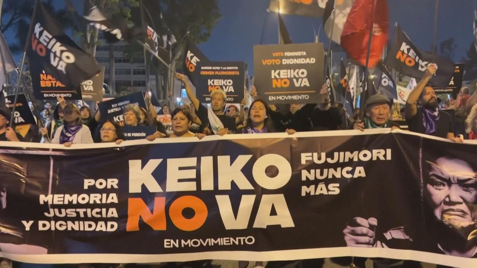protresta keiko fujimori