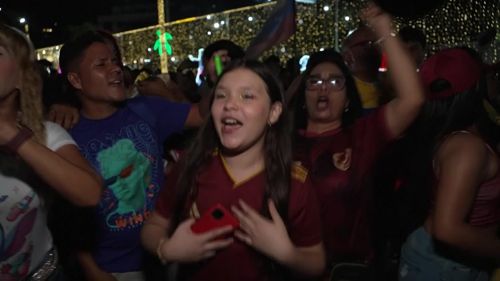 D005-COLOMBIA CELEBRACION DETENCION MADURO