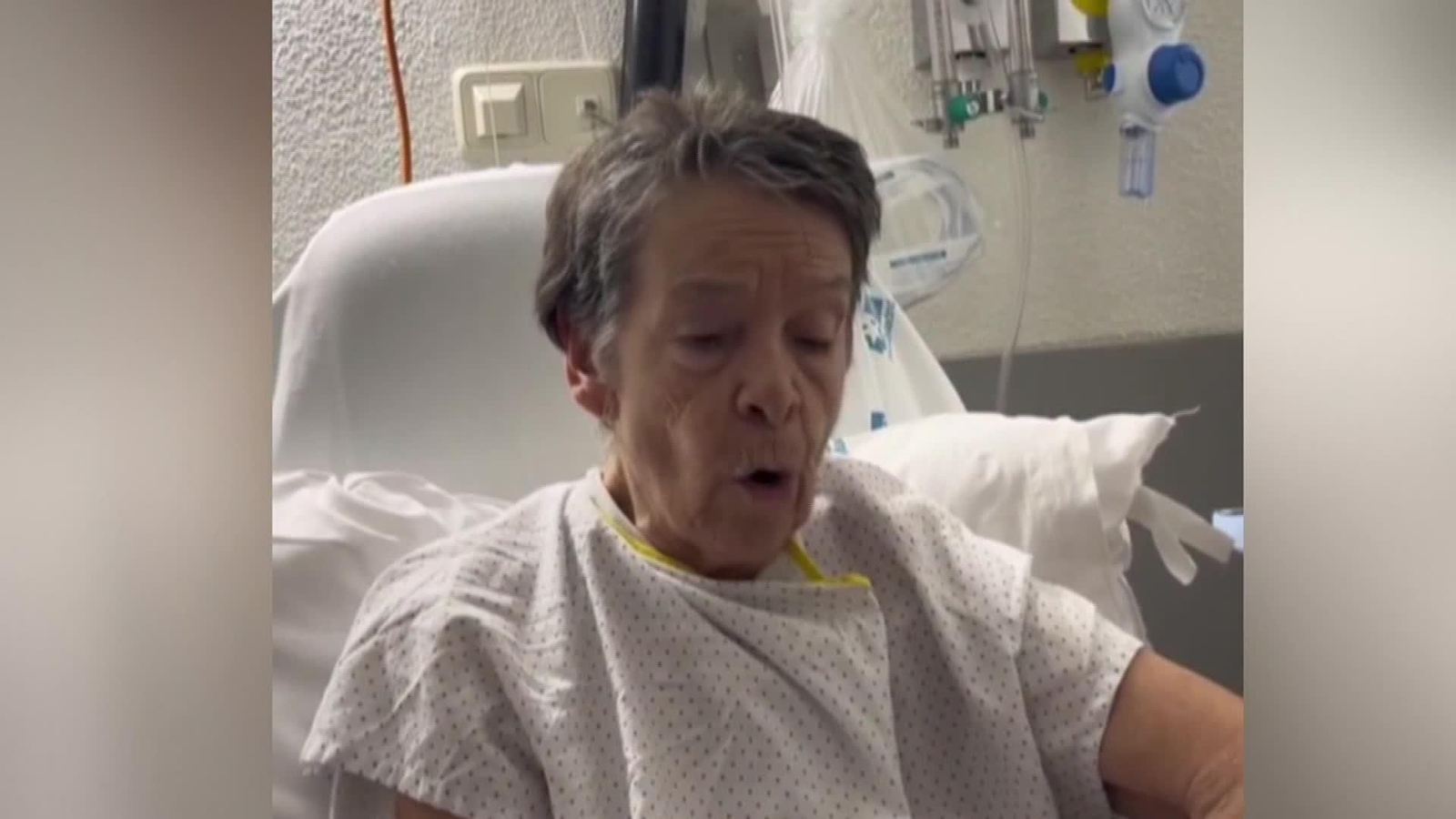 V035-MADRID DECLARACIONES MARICARMEN DESDE EL HOSPITAL