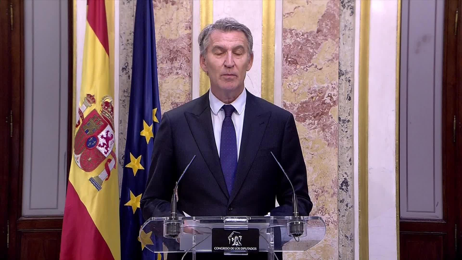va feijoo tras votacion