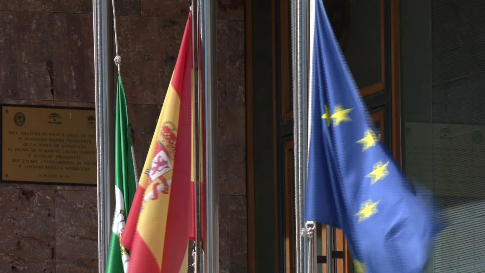 S022-ALMERIA VICAR LUTO POR MUERTE LEGIONARIO DANIEL RUIZ