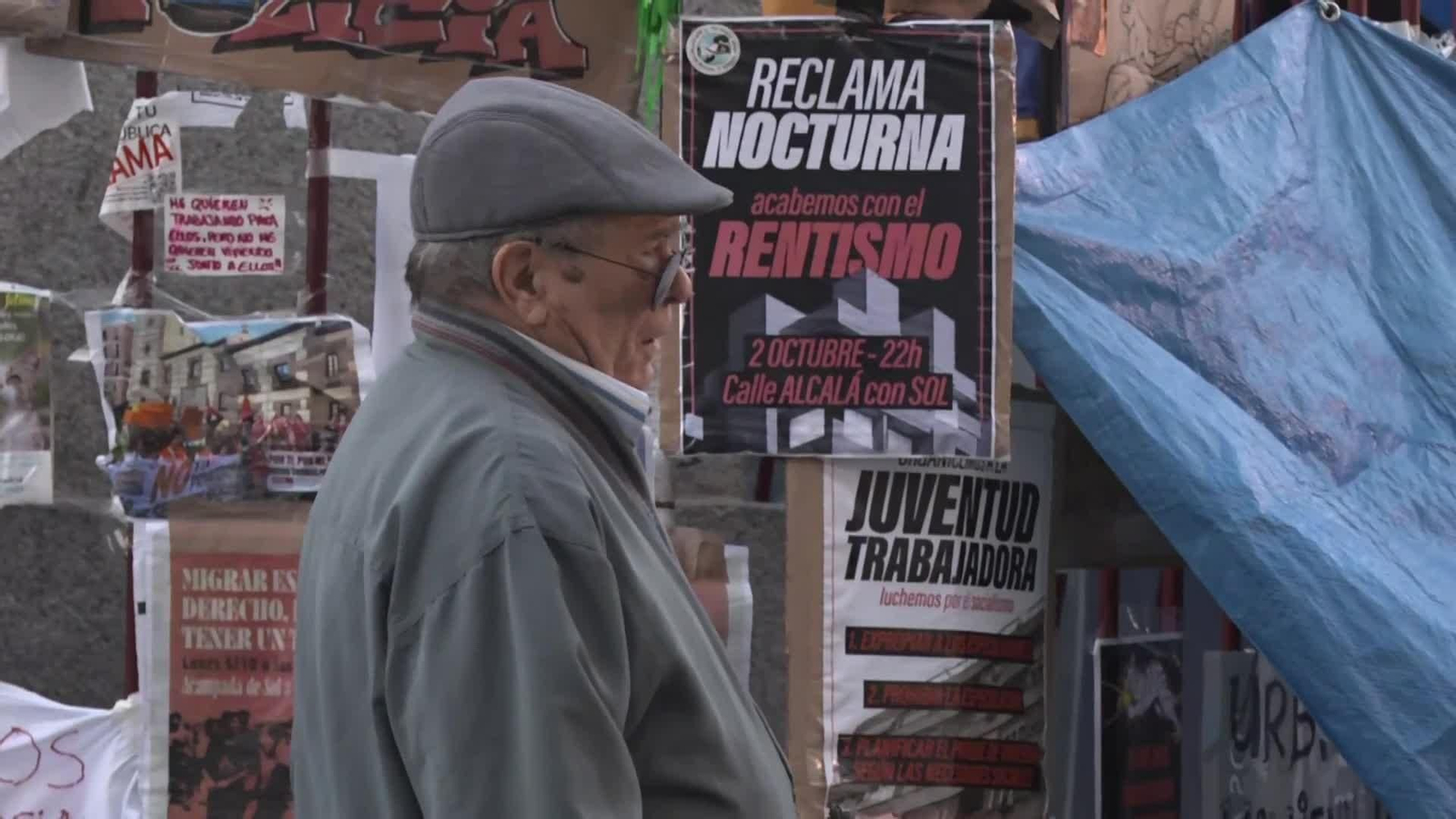 va acampada sol hoy