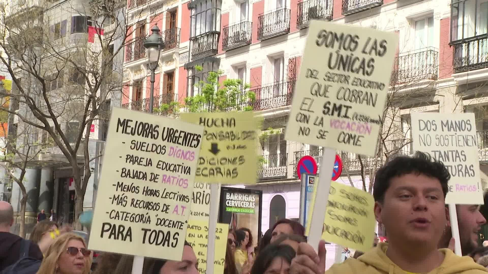 M050-EDI VARIOS HUELGA ESCUELAS INFANTILES