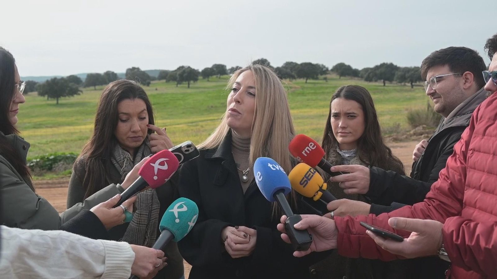 La actual presidenta de la Junta de Extremadura María Guardiola