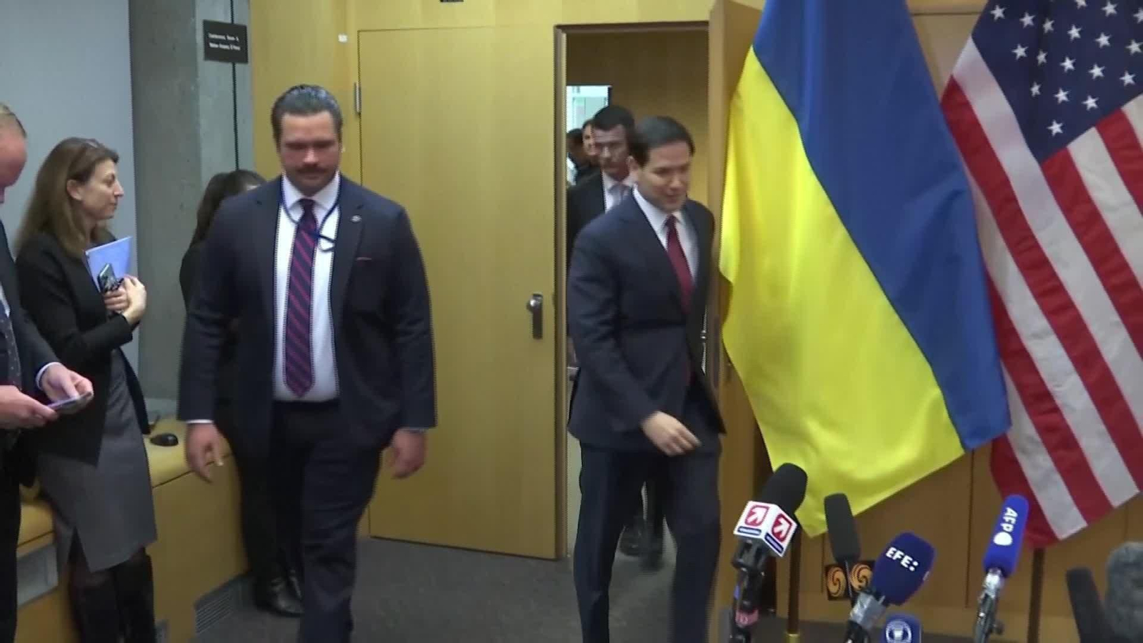 L007-SUIZA MARCO RUBIO SOBRE PLAN PAZ UCRANIA