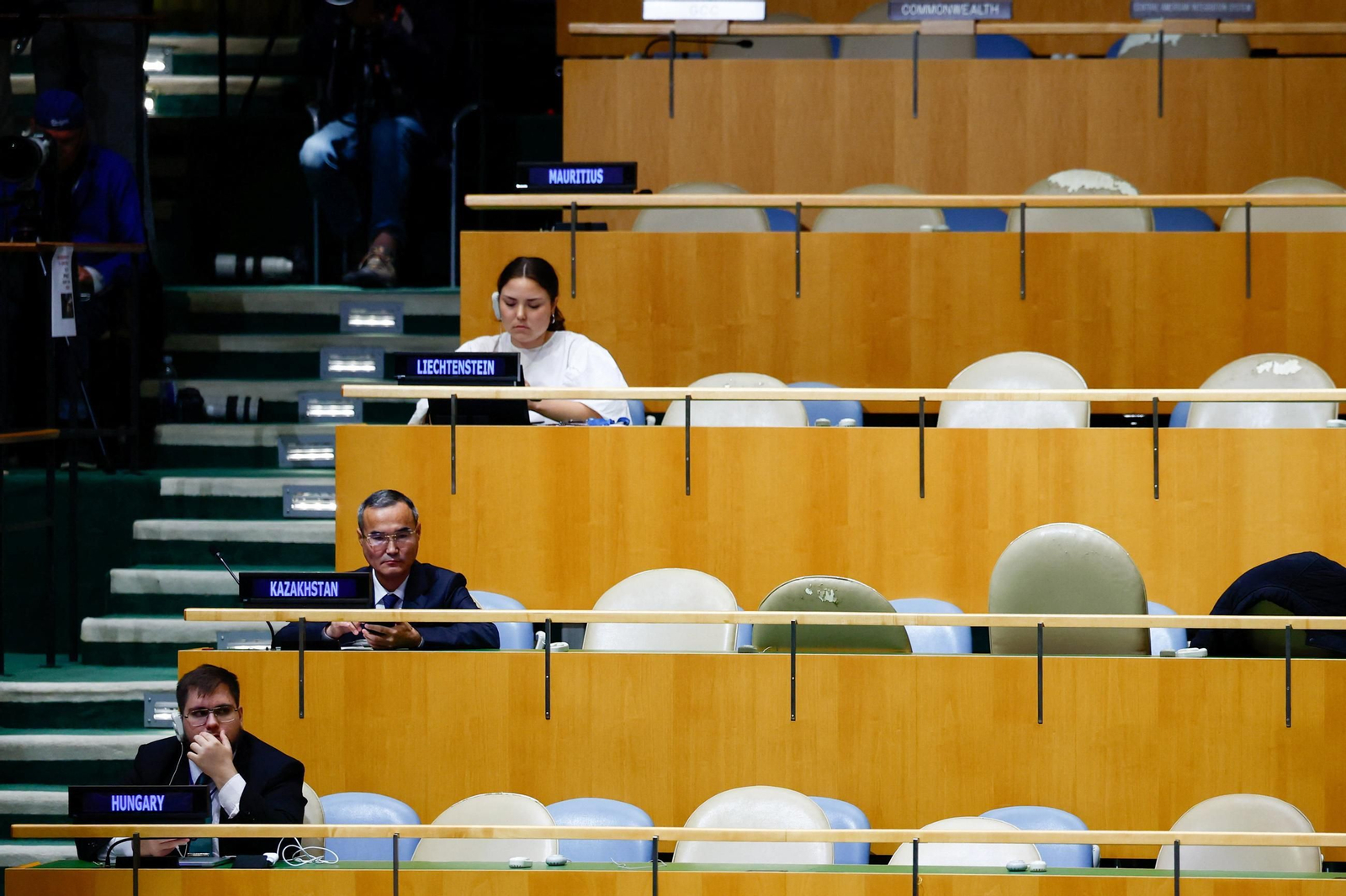 La Asamblea de la ONU se vacía ante el discurso de Netanyahu