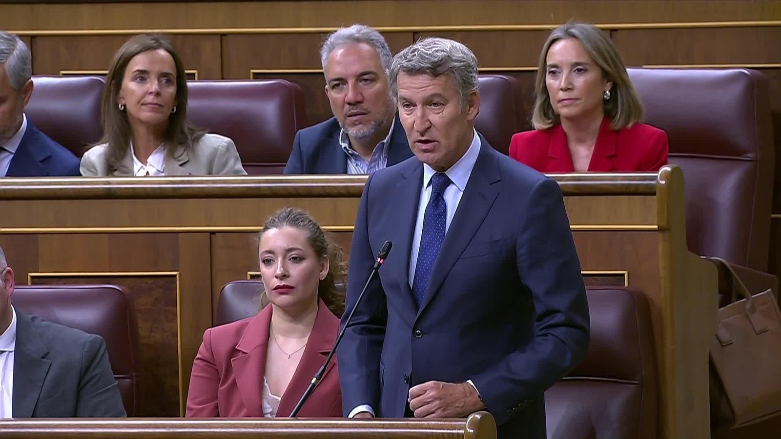 La bronca y los reproches mutuos centran el control al Gobierno