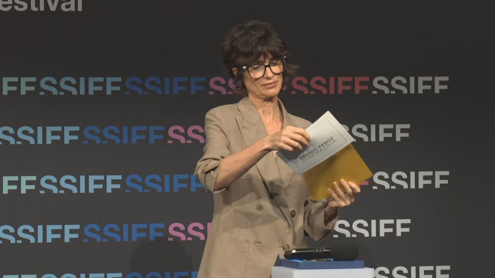 Paz Vega en el Festival de Cine de San Sebastián