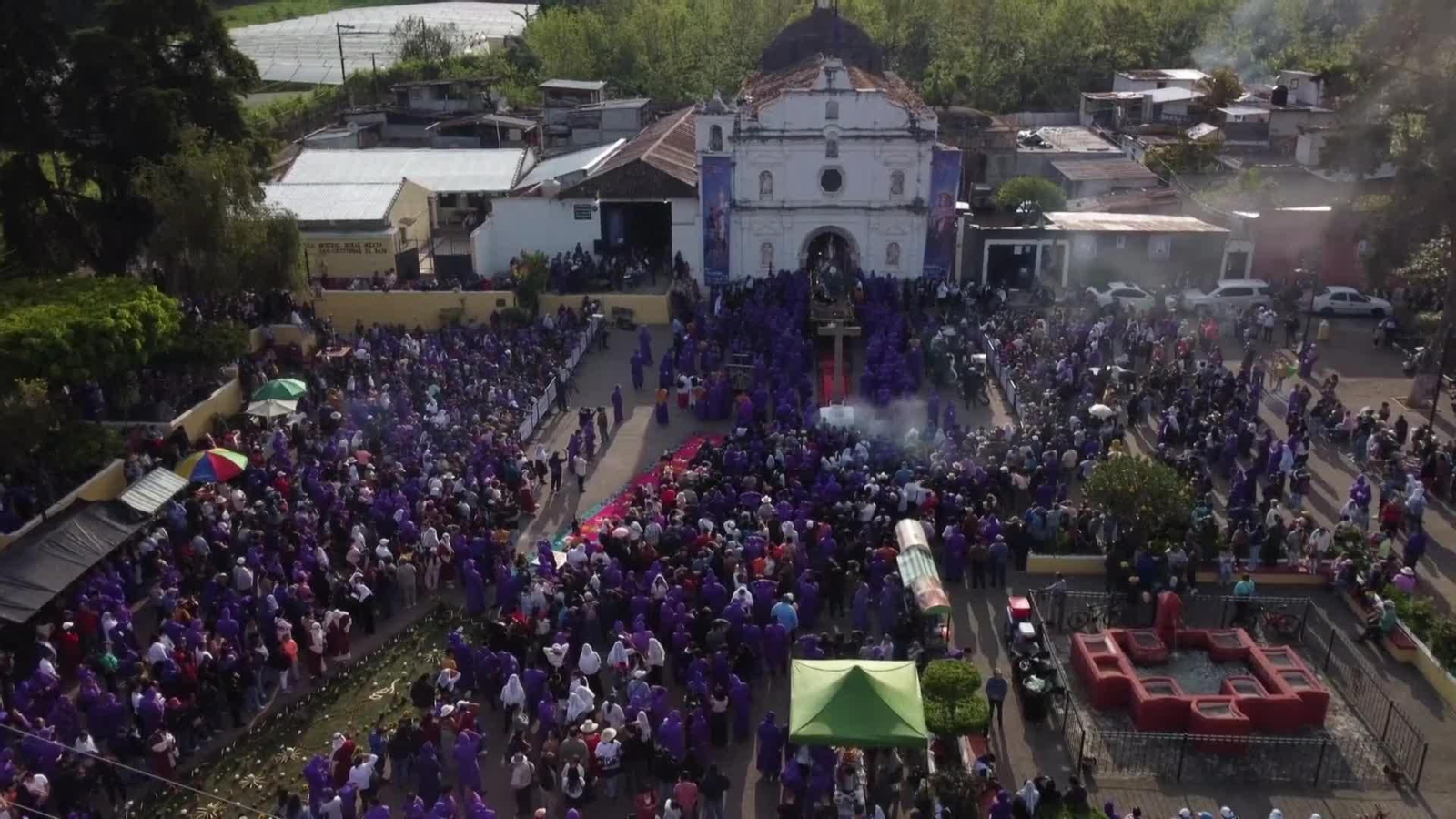 V003-GUATEMALA PROCESION SEMENA SANTA EN ANTIGUA