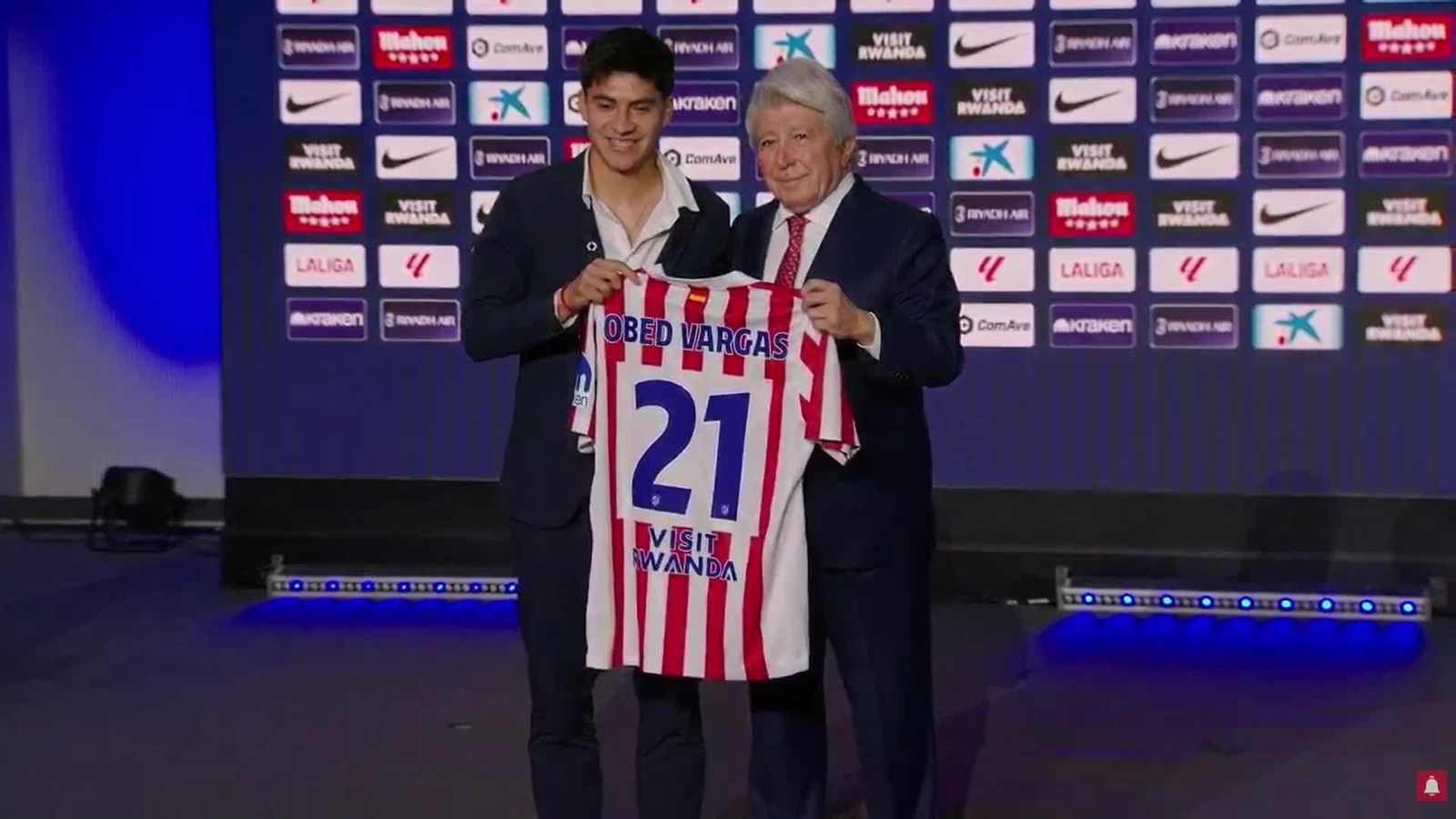 X085-MADRID PRESENTACION OBED VARGAS