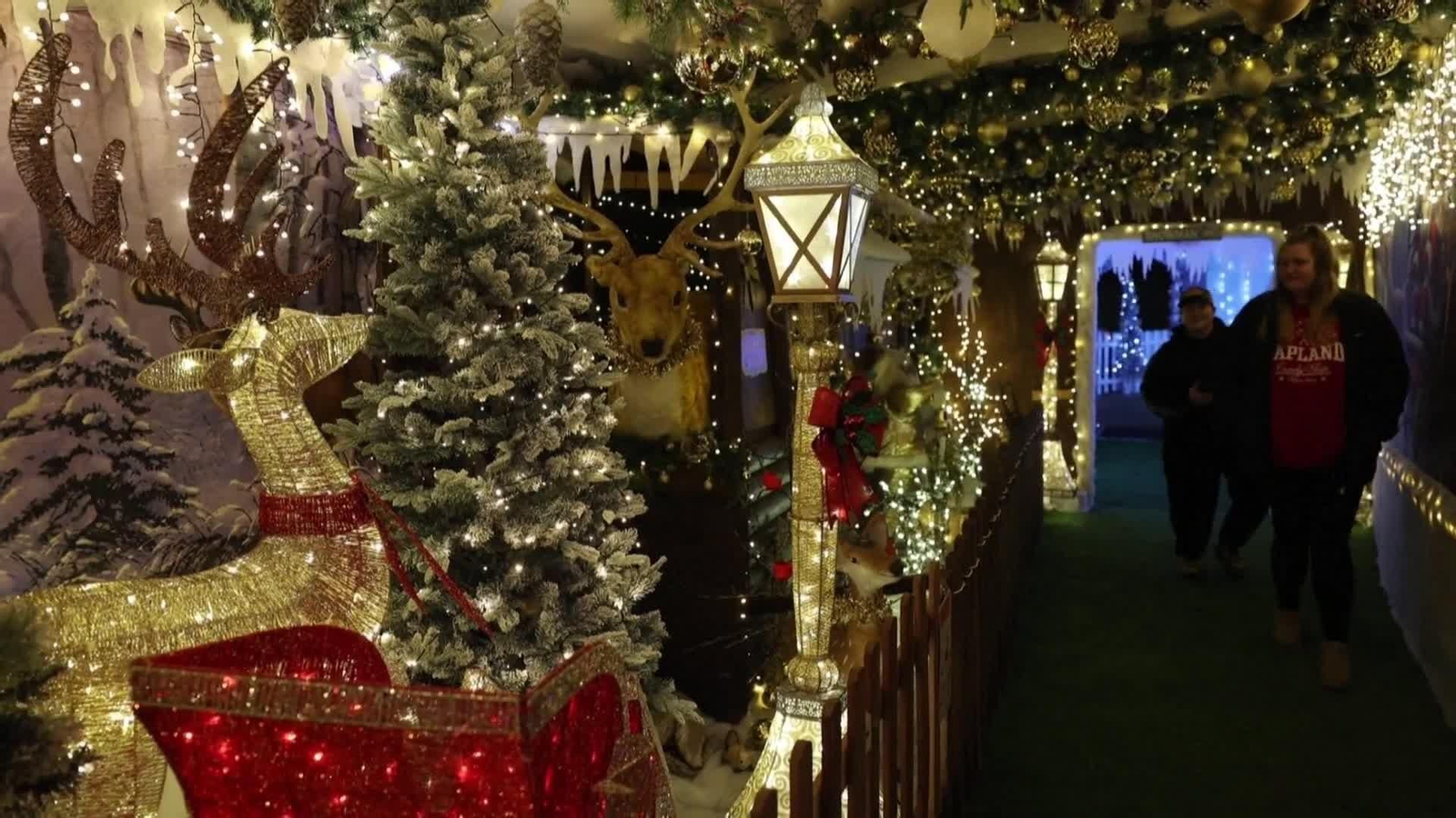 va inglaterra casa supernavideña a tope de luces