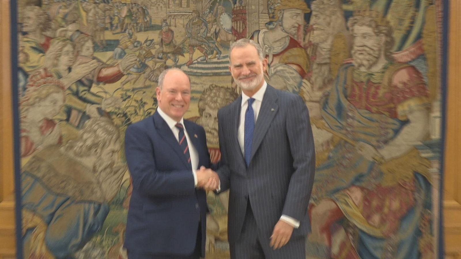 L019-MADRID FELIPE VI CON ALBERTO DE MONACO