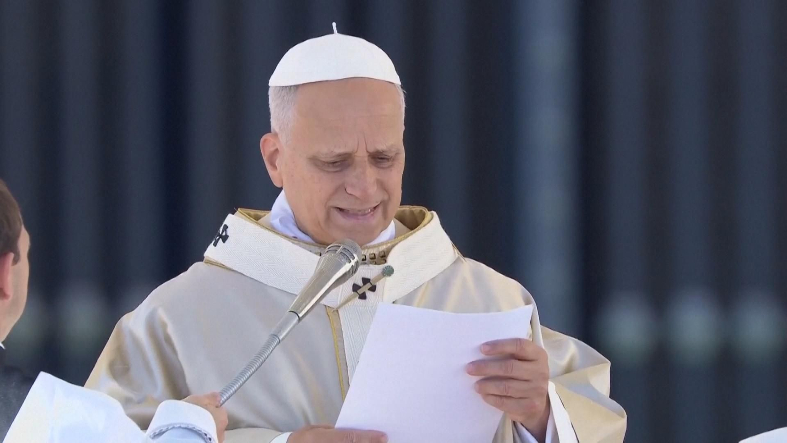 Papa León XIV en el Vaticano