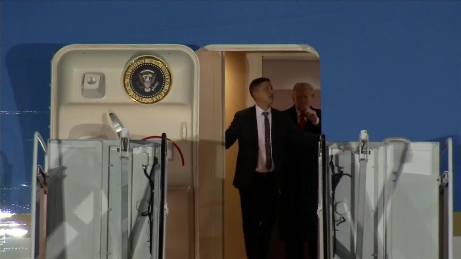 X055-REINO UNIDO RESUMEN DE LA VISITA DE TRUMP