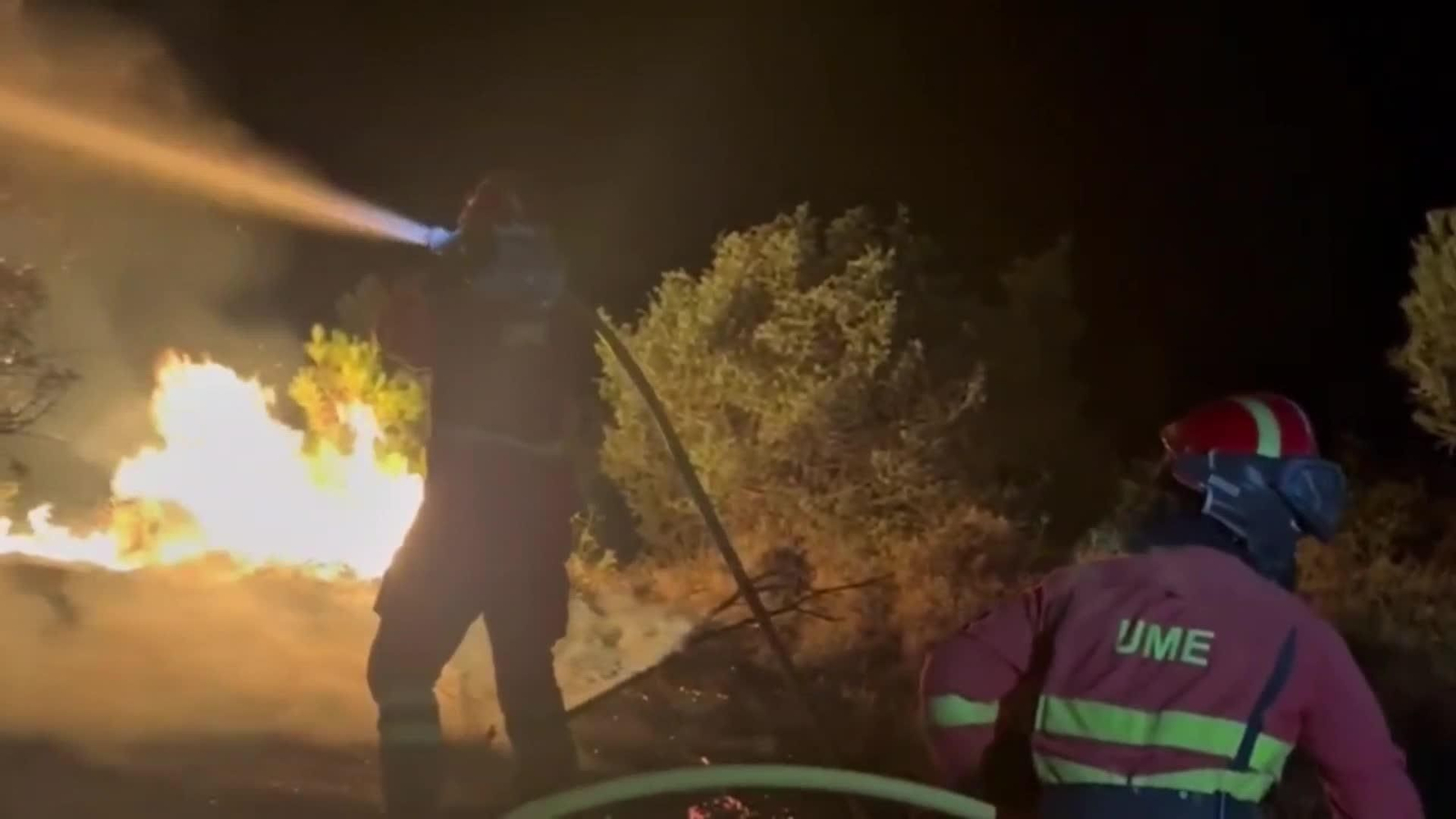 va ume incendio peñas de riglos