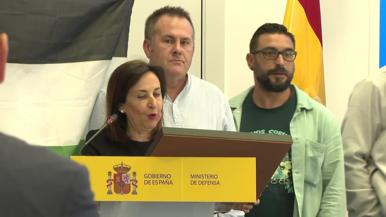va robles bandera palestina