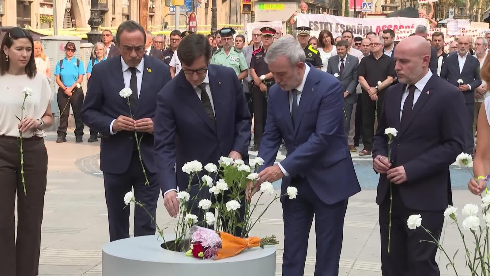 va minuto de silencio