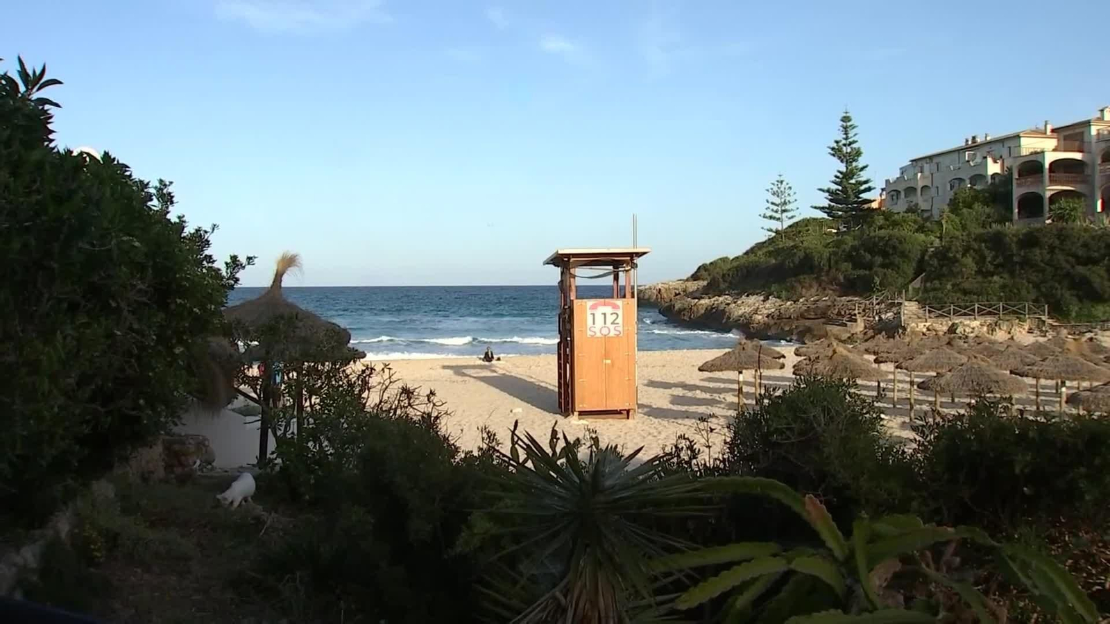 V085-MALLORCA AHOGADO CALA MENDIA