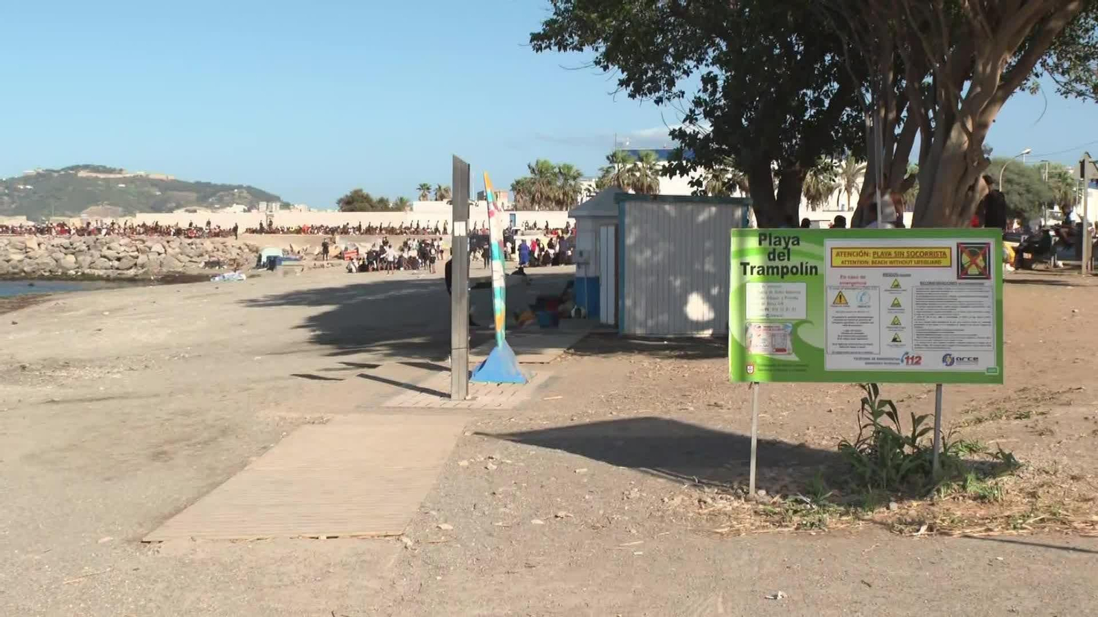 L048-CEUTA SITUACION MIGRANTES TARDE