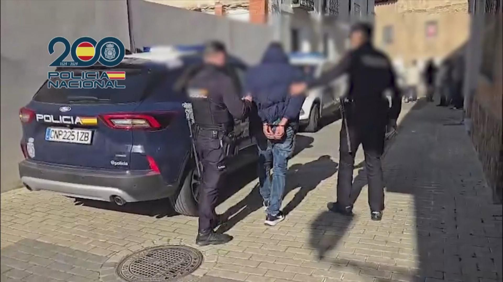 L032 IMAGENES POLICIA DETENIDO APUÑALAR PAREJA frame 226