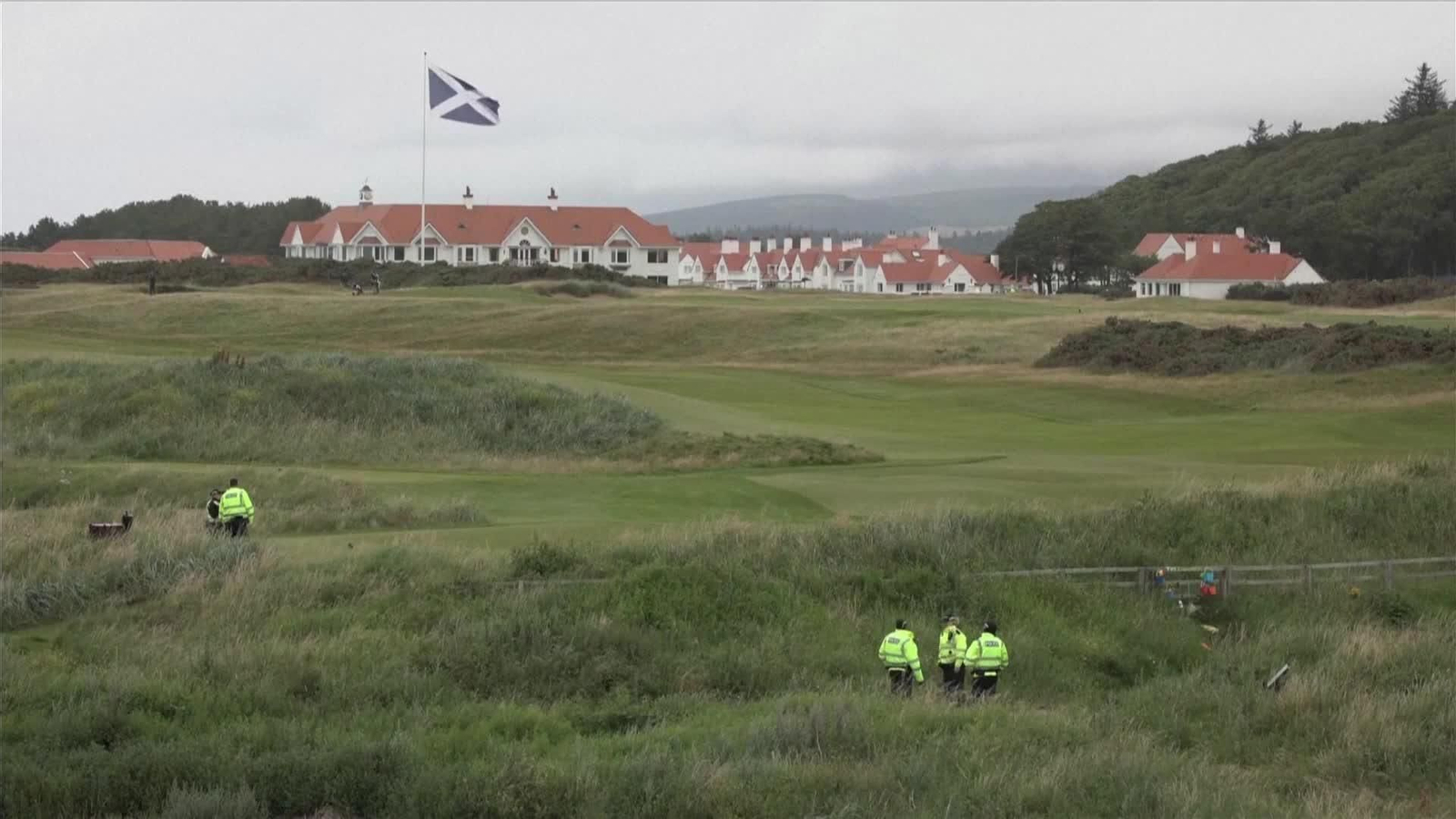 S005-REINO UNIDO SEGURIDAD CAMPO GOLF TRUMP ESCOCIA