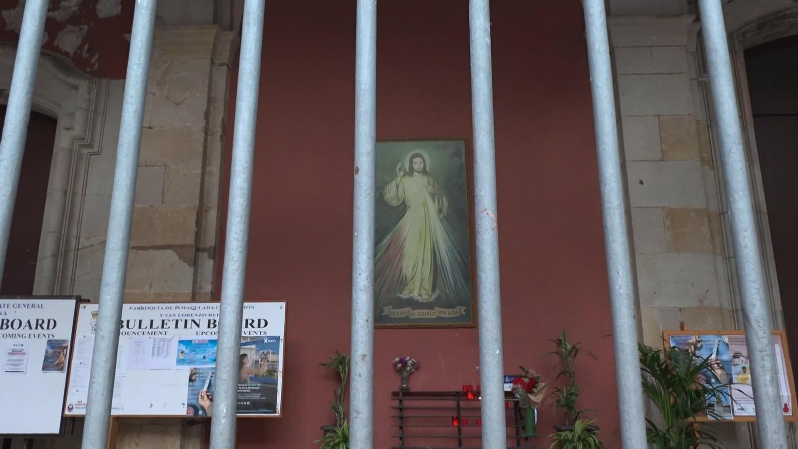 L079-BARCELONA PAPA IGLESIA SANT AGUSTI DEL RAVAL TARDE