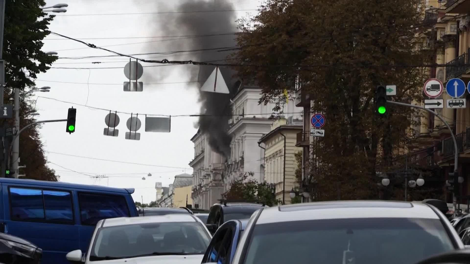 V053-UCRANIA ATAQUE OFICINAS ESPIONAJE KIEV