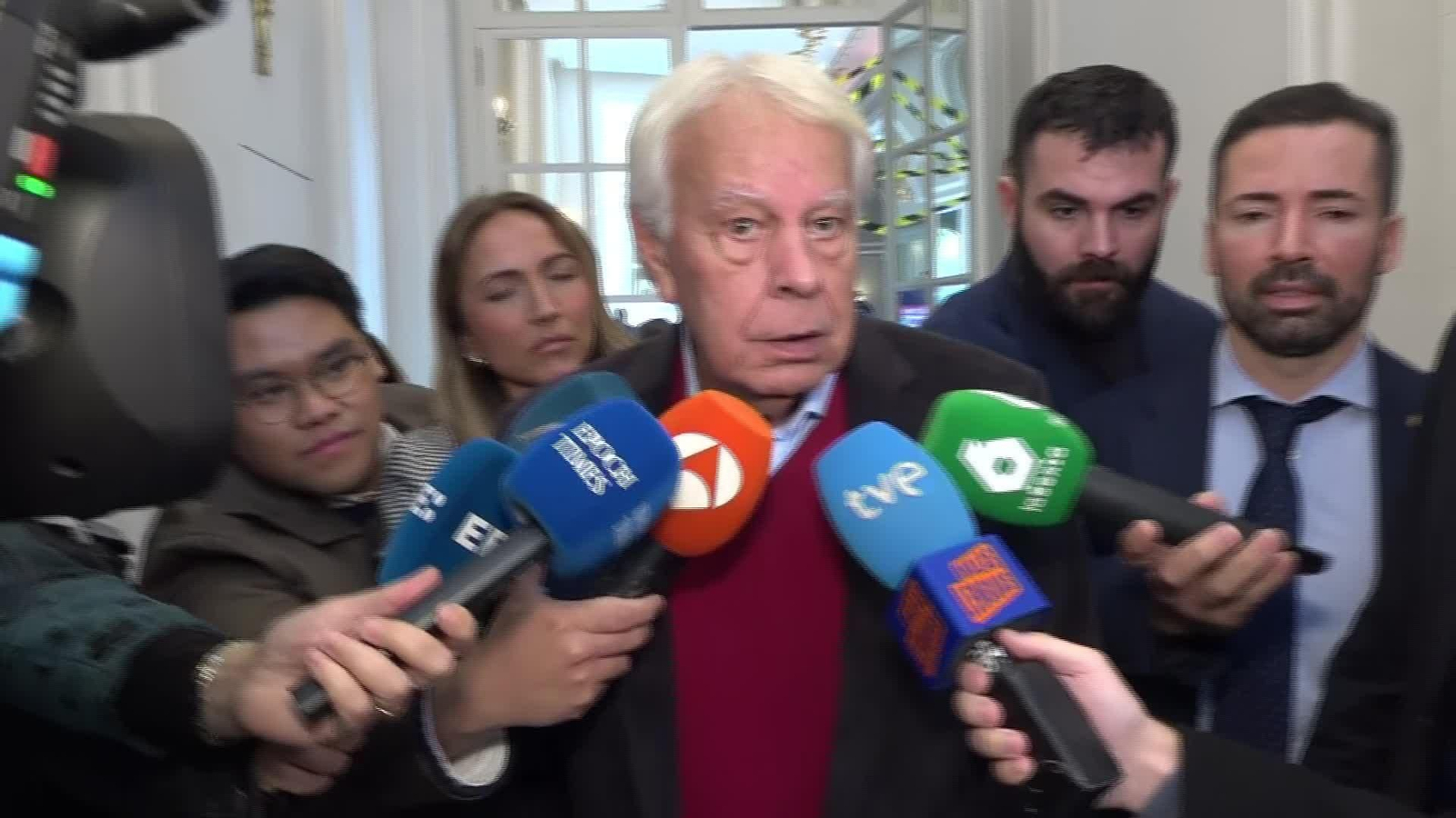M054-MADRID DECLARACIONES FELIPE GONZALEZ