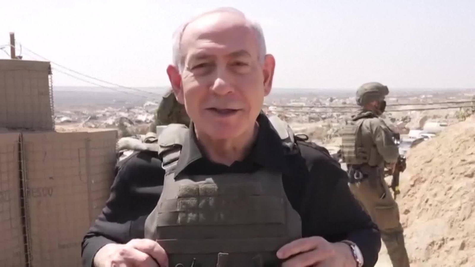 va netanyahu visita gaza